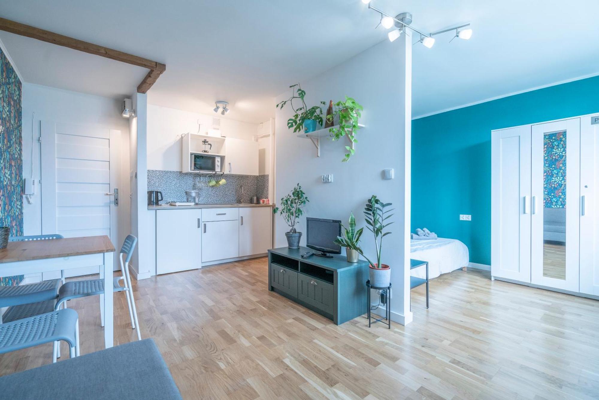 Green Studio In The City Center Of Wrocław Zewnętrze zdjęcie